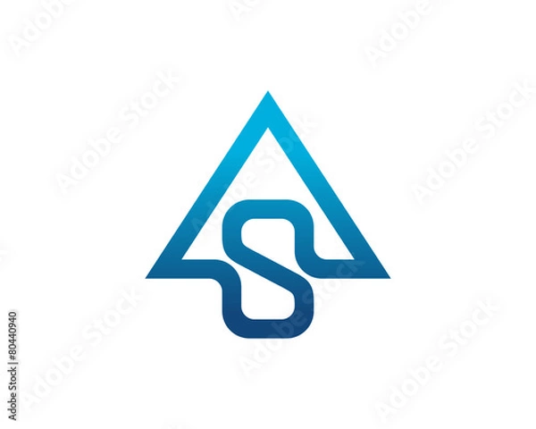 Obraz Abstract Letter Logo