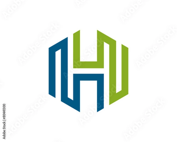 Obraz H Letter Logo