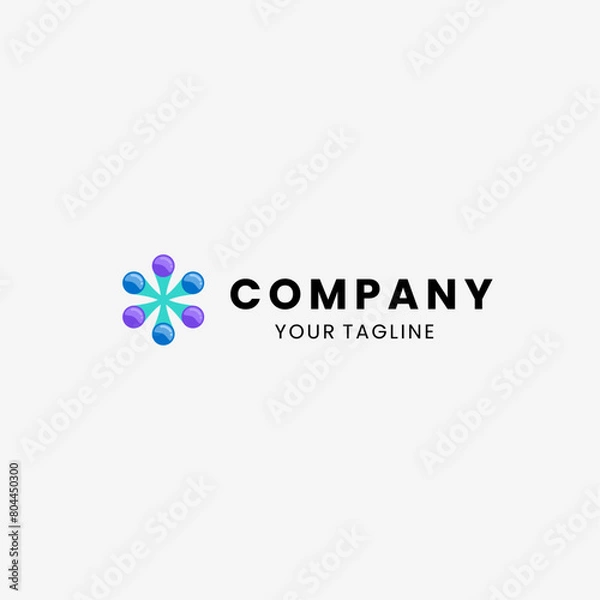 Obraz Logo template vector design