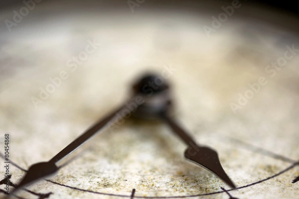 Fototapeta hands and hours
