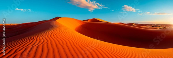 Obraz sunset in the desert