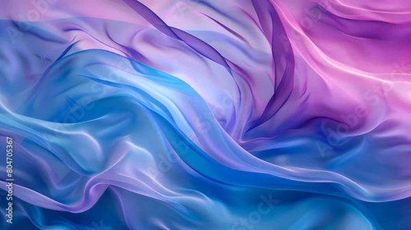 Obraz Fluid Motion: A Canvas of Light and Color