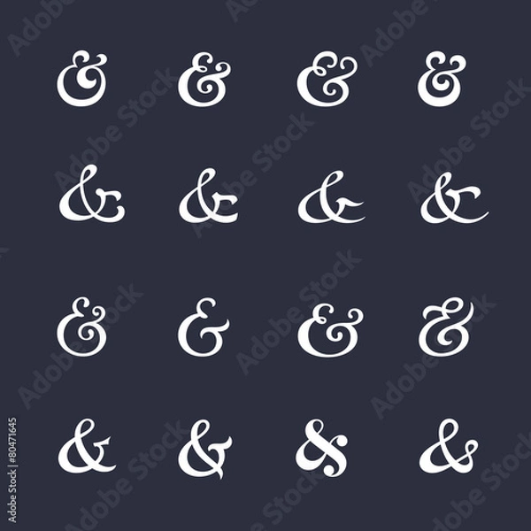 Obraz Ampersand collection