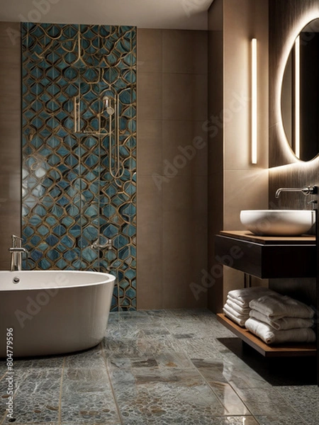 Fototapeta bathroom interior