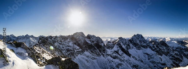 Fototapeta Tatra Mountains - View from Zadni Granat