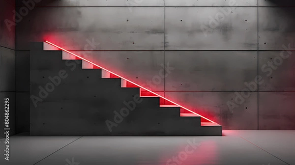 Obraz minimalist concrete room