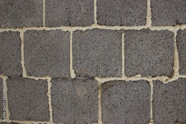 Obraz abstract brick background, cinder block