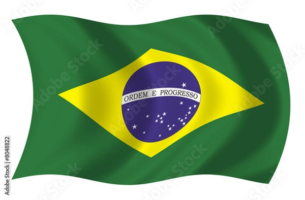 Obraz Bandera de Brasil