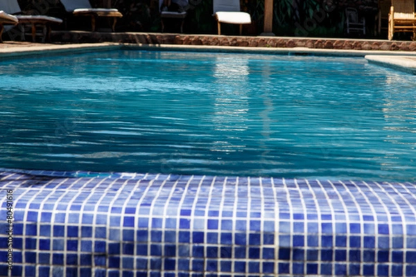 Fototapeta pool closeup photography