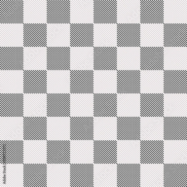 Fototapeta Black Pastel Color checkered pattern