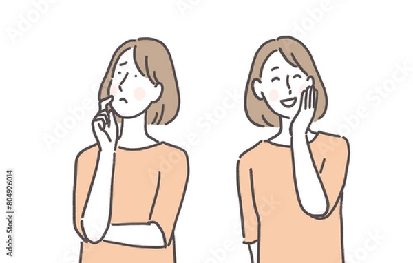 Obraz 女性の悩みと喜び