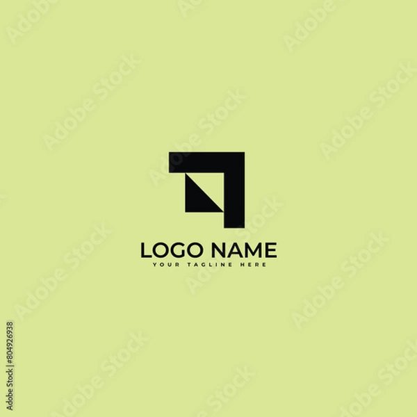 Fototapeta Modern Abstract  business growth arrow logo vector design template.
