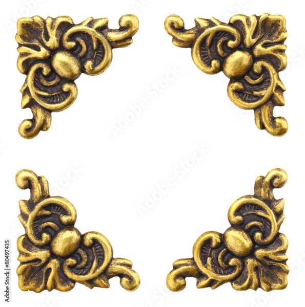 Obraz Rogi ze zdjęciami lub zakątki książki