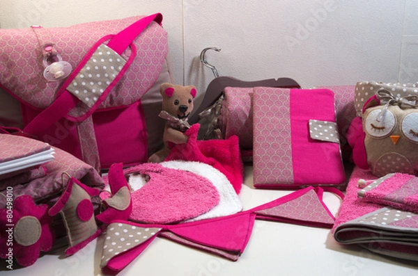 Fototapeta Artykuły pielęgnacyjne dla dzieci