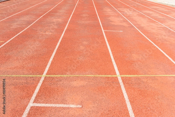 Fototapeta Running track