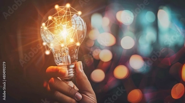 Fototapeta Igniting entrepreneurial passion: Exploring disruptive tech ventures, traditional crafts, and unstoppable drive