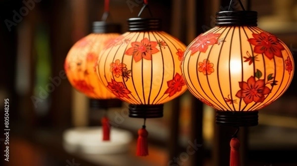 Fototapeta Chinese lanterns