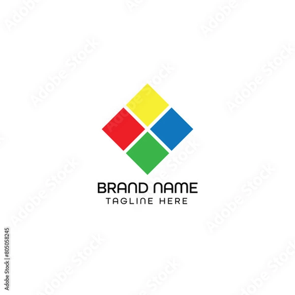Fototapeta abstract logo design