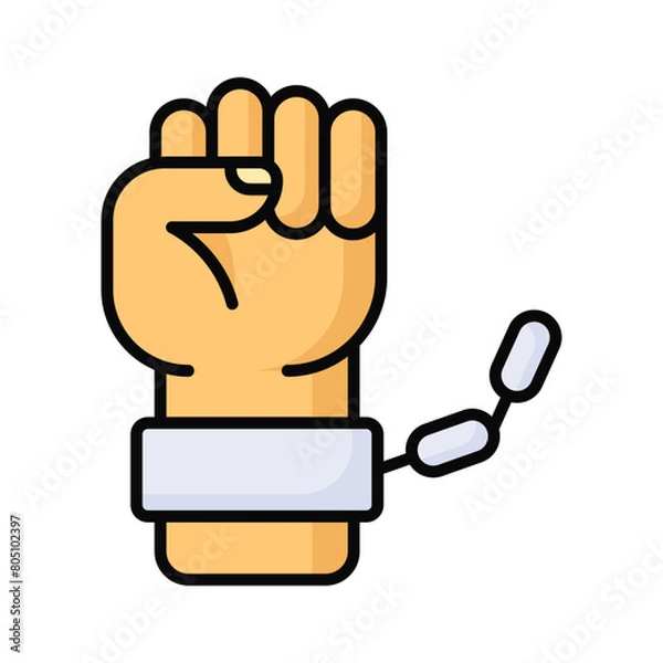 Obraz Grab this amazing icon of slavery, ready to use vector