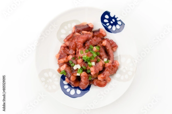 Fototapeta シガヤー（タコ）の味噌炒め