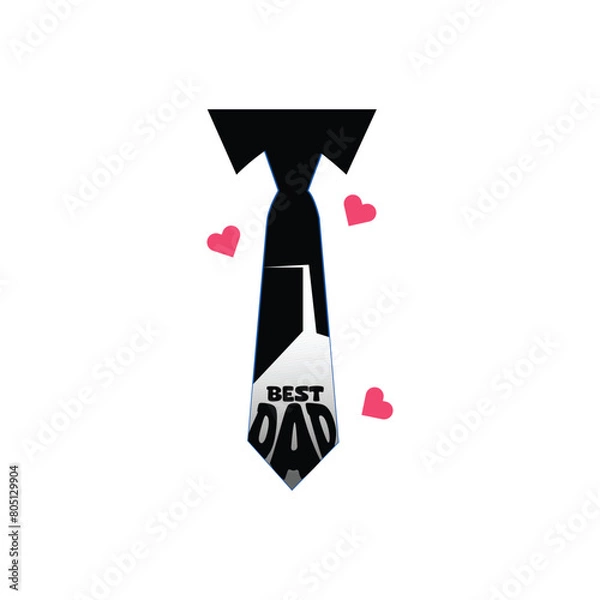 Obraz father vector art tshirt design