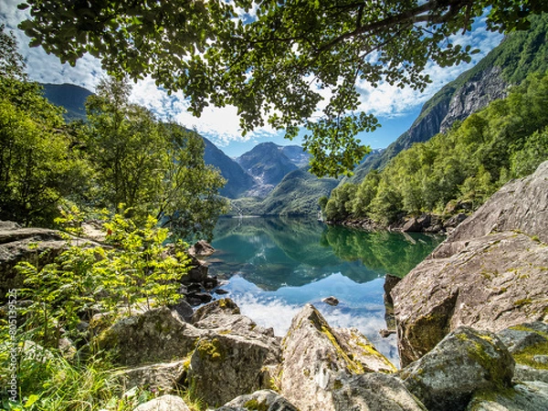 Fototapeta Bondhusdalen  - Norwegen