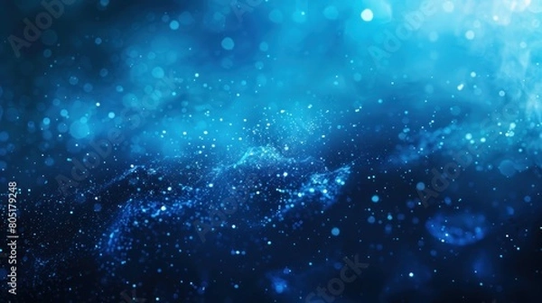 Fototapeta beautiful blue gradient background with noise