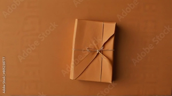 Obraz orange paper texture background