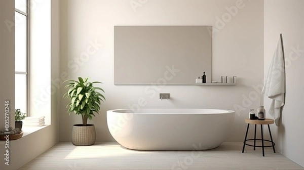 Obraz serene simple interior