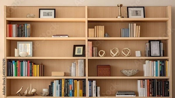 Obraz decorative light maple wood