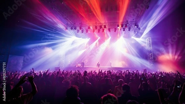 Obraz gleam lights blur