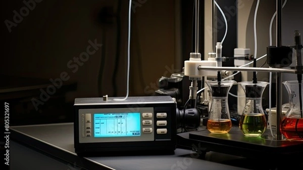 Fototapeta sensor ph probe