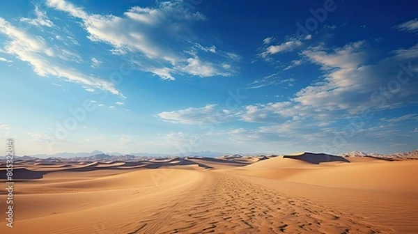 Fototapeta dunes golden road