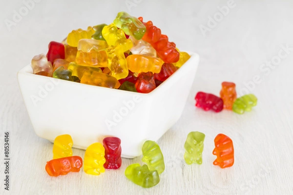Obraz gummy bear candies