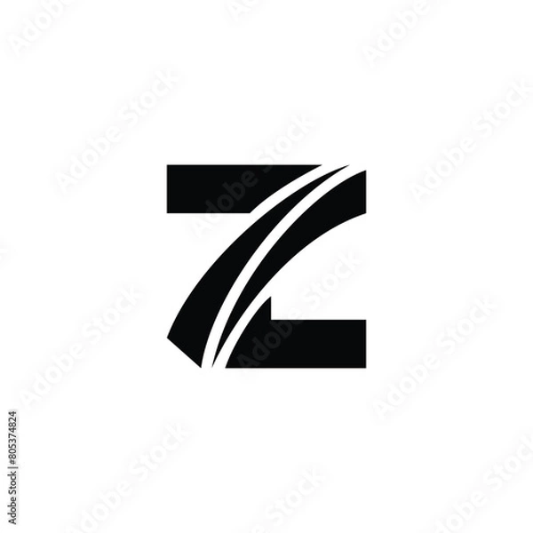 Obraz initial z logo