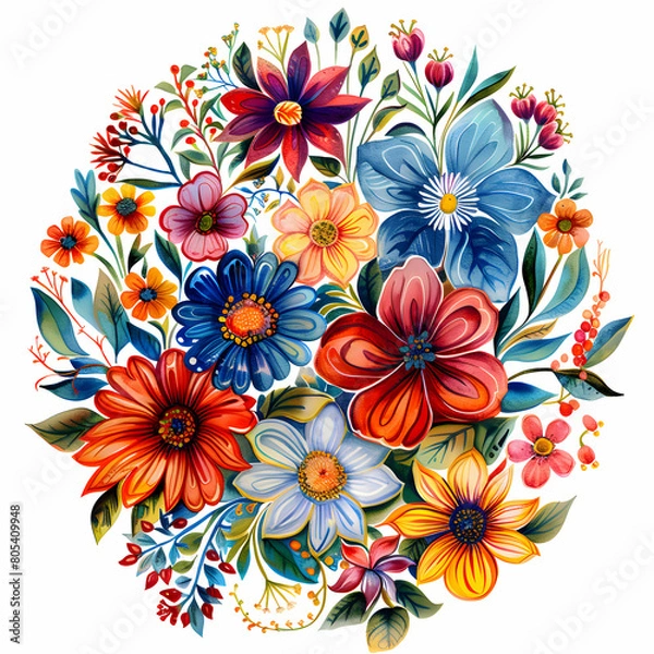 Fototapeta floral, background