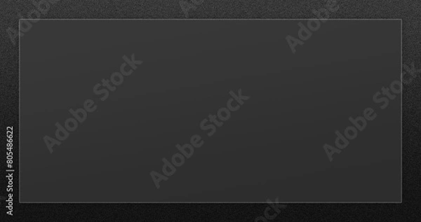 Fototapeta black glassmorphism textured faded background. realistic glass morphism effect with set of plain glass plate. Card on the pedestal on dark background ui ux illustration in futuristic mode