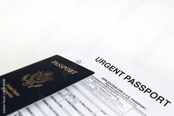 Obraz Urgent U.S. Passport Application