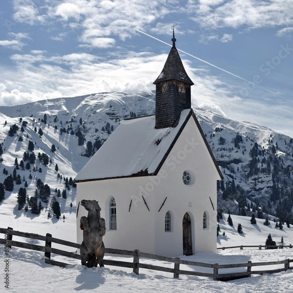 Obraz cappella all'alpe