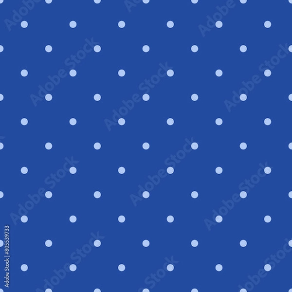Obraz Simple, seamless polka dot background