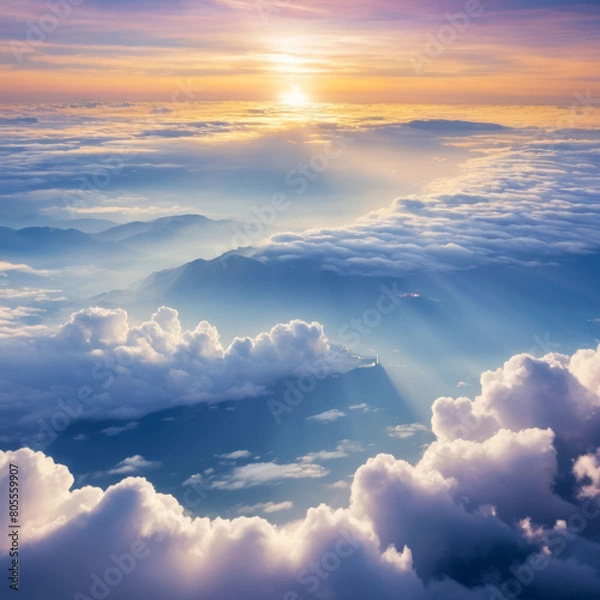 Fototapeta Heavenly Clouds