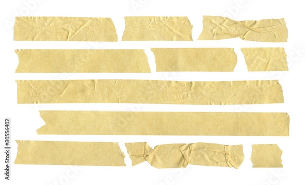 Fototapeta Podarta taśma maskująca