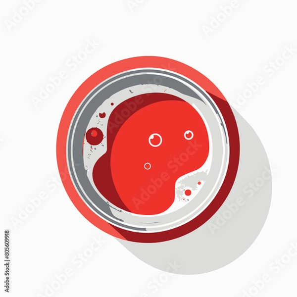 Fototapeta Soft drink in cartoon, doodle style. Image for t-shirt, web, mobile apps and ui. Isolated 2d vector illustration in logo, icon, sketch style, Eps 10. AI Generative