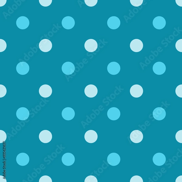 Obraz Simple, seamless polka dot background