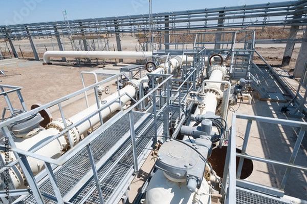 Obraz Oil pumping station