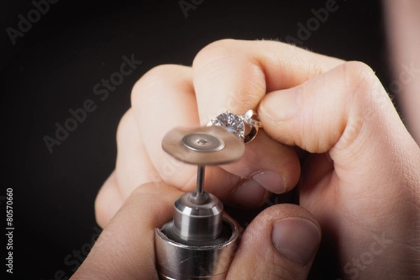 Obraz Goldsmith at work