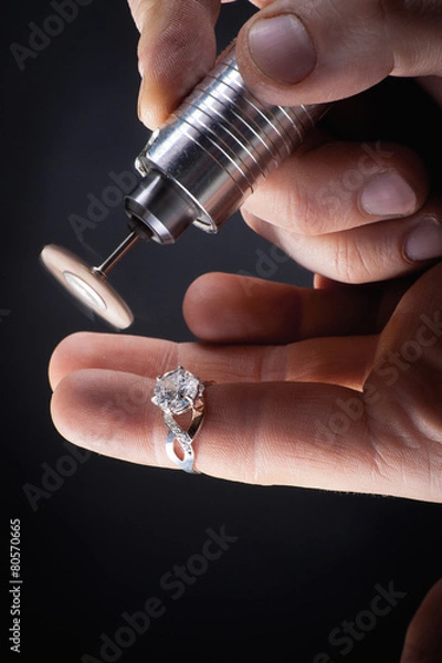 Obraz Goldsmith at work