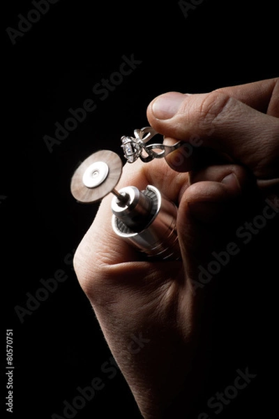 Obraz Goldsmith at work