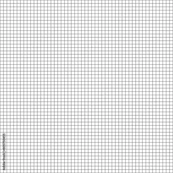Obraz Paper Grid Line Texture Background for Paper, Notebook, Architecture