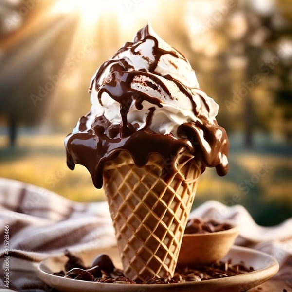 Fototapeta Choco cream